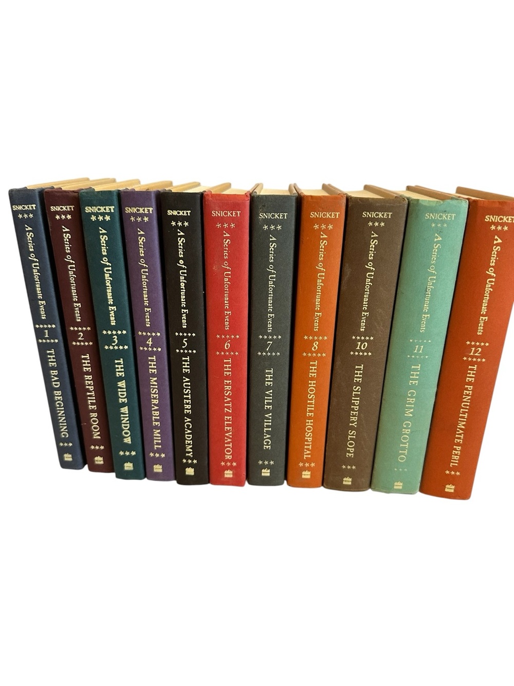A Series of Unfortunate Events Collectible Hardcover Set - Multicolor